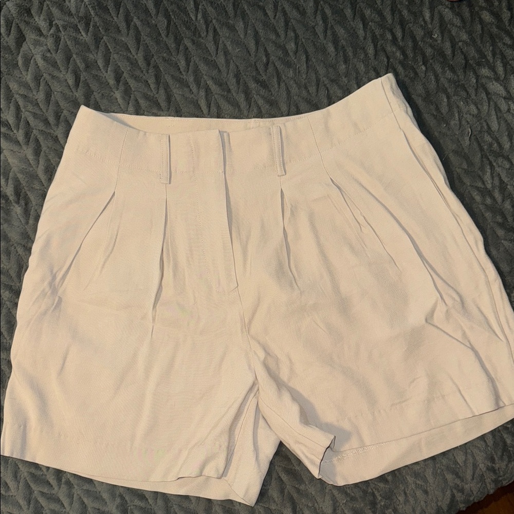 Truth Women's Cream High Waist Shorts